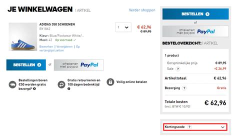 adidas kortingscode verzendkosten|adidas promotiecode.